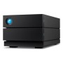 NAS Lacie, 28TB, 2big RAID, USB 3.1, USB 3.0, Transfer speed: up to 440 MB/s, 5 ani serviciul de Rescue Recovery, Negru LACIE - 